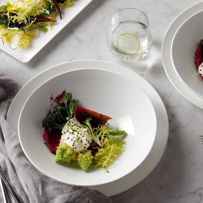 Wedgwood Plato Llano Gio 28 cm Bone China/ New Bone China (4 Unidades)